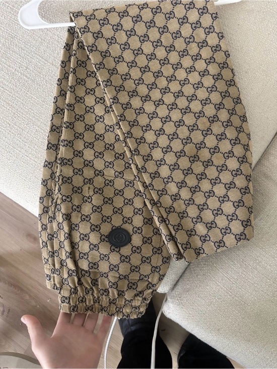 Gucci Other - Gucci Beige Monogram Jogger Pants